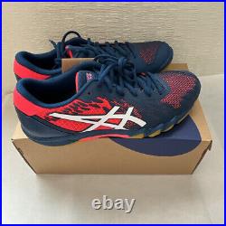 ASICS Attack Bladelyte 4 1073A001 406 Mako Blue/White Unisex Table Tennis Shoes