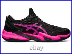 ASICS COURT FF 3 1041A370 001 Black Hot Pink Tennis Men Shoes