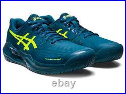 ASICS GEL-CHALLENGER 14 1041A405 400 Restful Teal Safety Yellow Tennis Shoes