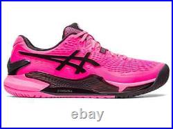 ASICS GEL-RESOLUTION 9 1041A330 700 Hot Pink Black Tennis Men Shoes