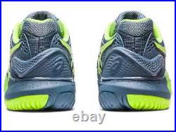 ASICS GEL-RESOLUTION 9 WIDE 1041A376 400 Steel Blue Men Tennis Shoes
