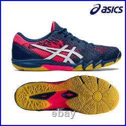 ASICS Table Tennis Shoes ATTACK BLADELYTE 4 Mako Blue/White 1073A001 406 NEW
