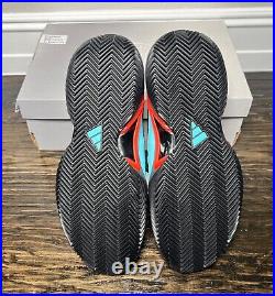 Adidas Barricade Clay Tennis Shoe Pulse Aqua/Black Men's Size 9.5