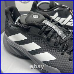 Adidas Barricade Clay Tennis Shoes Core Black ID4250 Men's Size 10 NEW RARE