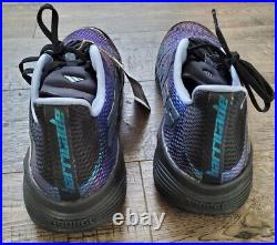 Adidas Barricade Men Tennis Shoes Black/Blue/Purple HQ8415 Size 12.5