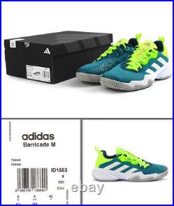 Adidas Barricade Men's Tennis Shoes Racquet Racket Outdoor Shoes NWT ID1553