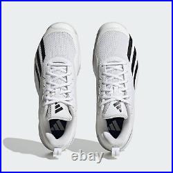 Adidas Courtflash Speed IG9538 Men Tennis Shoes White / Black / Matte Silver
