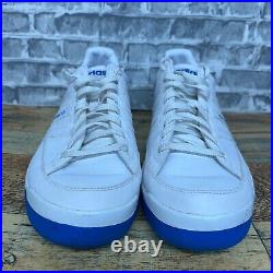 Adidas Ilie Nastase White Blue Tennis Shoes 2007 671886 Mens Size 14 Rare