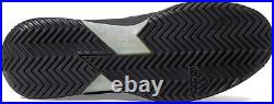 Adidas Mens Adizero 4 Heat RDY Tennis Shoes Size 12 Color Grey Six/Blue/Black