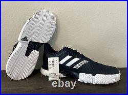 Adidas SoleCourt Boost Mens Tennis Shoes Athletic Sneakers Navy White NEW FU8115