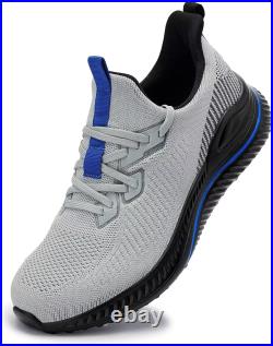 Akk Mens Walking Shoes Running Sneakers Tennis Shoes Workout Athletic Gym Slip