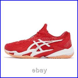 Asics Court FF 3 Novak French Open Fiery Red White Men Tennis Shoes 1041A363-961