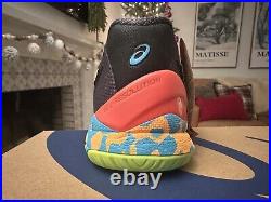 Asics Gel-Resolution 8 Men's Size 6 Tennis Shoes men's Black/flash coral