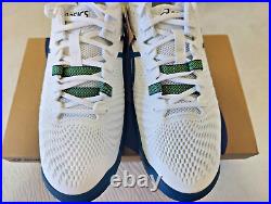 Asics Gel-Resolution 9 Men's Tennis Shoes, Size 10, WHT BLU YLW 1041A330-101