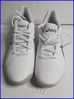 Asics Men`s Solution Swift FF Tennis Shoes White and Black