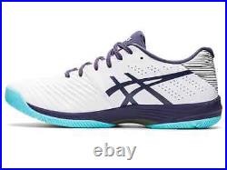Asics Men's Tennis Shoes SOLUTION SWIFT FF White/Indigo Fog 1041A298 101 FEDEX