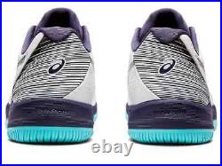 Asics Men's Tennis Shoes SOLUTION SWIFT FF White/Indigo Fog 1041A298 101 FEDEX
