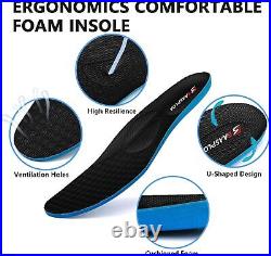 BAASPLOA Men's Running Shoes Slip Resistant Tennis Walking Shoes for Men Gym Wor