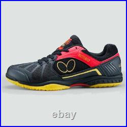 Butterfly Lezoline Rifones Table Tennis Shoes Indoor Unisex Shoes Black NWT