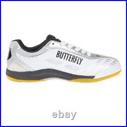 Butterfly Table Tennis Shoes LEZOLINE GIGU White x Silver 93660 947 NEW