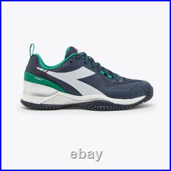 DIADORA Men's Blushield Torneo 2 AG Blue Corsair/White Tennis Shoes