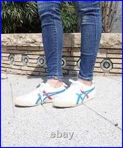 DL408 MEXICO 66 MEXICO 66 Sneakers White/Blue Men's & Women's Shoes Brand New