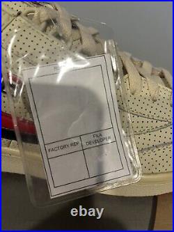 Fila Tennis Original Roc Nation Sample Tag 1/1 Size 9 Looks See Right Shoe