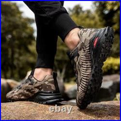 Kricely Men's Trail Running Shoes Fashion Walking Hiking Sneakers for Men Tennis