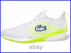 Lacoste AG-LT23 Lite White/Yellow Men's Shoes Tennis Shoes