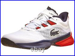Lacoste AG-LT23 Ultra Men's Shoes Tennis Shoes White/Dark, Orange, White/Red/Nav