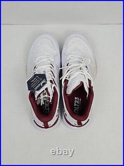 Lacoste AG-LT23 Ultra SMA Men's Tennis Shoes 746SMA01132G1 Sz 9.5 White/Burgundy