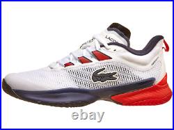 Lacoste AG-LT23 Ultra White/Red/Navy Men's Shoes, Tennis Shoes, Sports Shoes