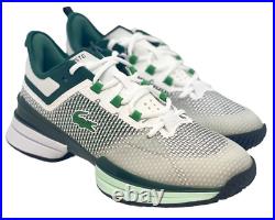 Lacoste Mens AG-LT 21 Ultra Tennis Shoes White / Green 7-42SMA0076082