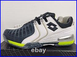 Lotto ATP Raptor Speed Men's Tennis Shoes (G1188) Size 12 White Slate Rare NIB
