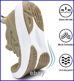 Mens Running Shoes Slip On Tennis Walking Shoes Memory Foam Lightweight Casual