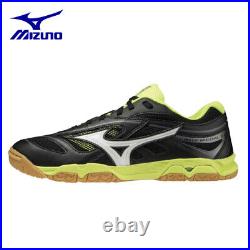 Mizuno Table Tennis Shoes WAVE MEDAL 6 Black/White/Yellow 81GA191547 Unisex F/S