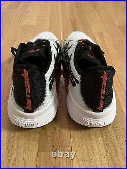 New Adidas Men's Size 10 Barricade Tennis Shoes White/Black/Solar GW2964