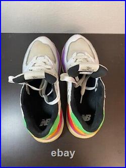 New Balance Munsell White Vivid Multi Color Cactus Men's 7 Sneakers Tennis Shoes