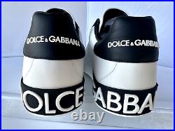 New Dolce&Gabbana Portofino Drip DG Logo Snickers Men's Tennis Shoes