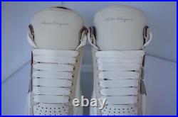 New Salvatore Ferragamo Men's Marvelous Tennis Shoes Size 9 Snickers