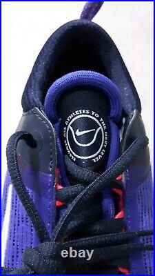 New-men's Nike Zoom Court Nxt Purple/white Lowtop Turbo Tennis Shoes. Sz 12