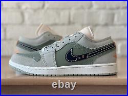 Nike Air Jordan 1 Low Craft SE Olive Green Shoes FD6819-300 Men's Size 10.5 New