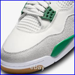 Nike Air Jordan 4 X SB Mid Retro Shoes'Pine Green' (DR5415-103)