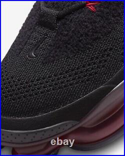 Nike Air Max Scorpion Flyknit Men's 10 Shoes DJ4701-004 Black/University Red New