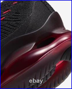 Nike Air Max Scorpion Flyknit Men's 10 Shoes DJ4701-004 Black/University Red New