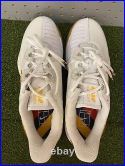 Nike Air Zoom GP Turbo HC White Gold CK7513-155 Men's 8 Tennis Shoes Hard Court