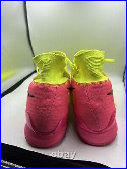 Nike Air Zoom Ultrafly HC QS Tennis Shoes Volt Hyper Pink Men Size 15 819692-106
