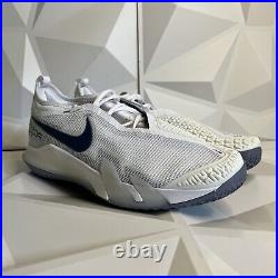 Nike Court React Vapor NXT White Navy Tennis Shoes CV0724-111 Men's Size 11.5
