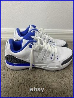 Nike Court Zoom Vapor AJ3 Jordan DV9367-100 Tennis Shoes Men's Size 10 New