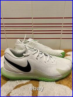 Nike Court Zoom Vapor Cage 4 Rafa Tennis Shoes Men 10.5 White DD1579-105